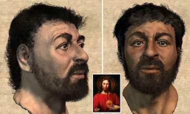 jesus rostro verdadero según Richard Neave jesucristo